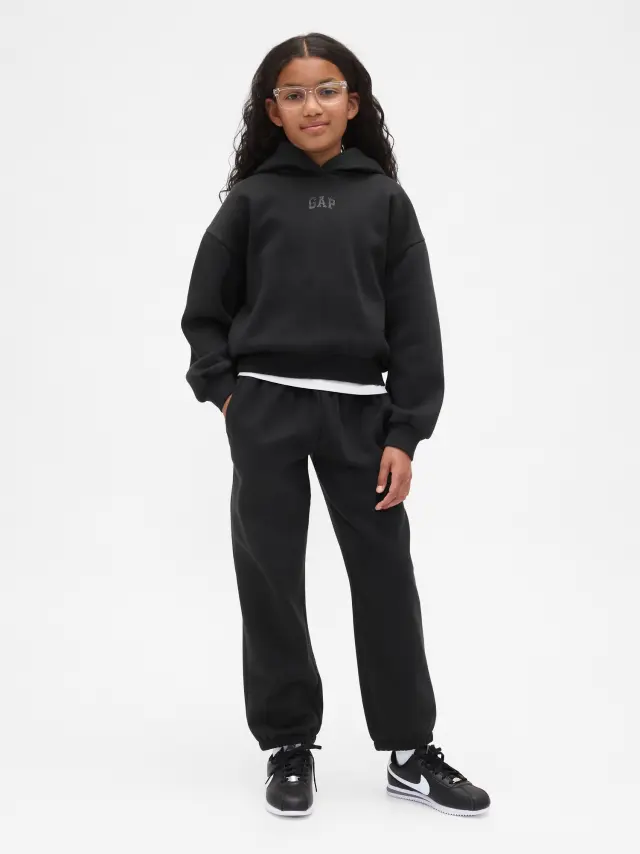 Παιδικό VintageSoft Logo Jogger Παντελόνι Φόρμα Black