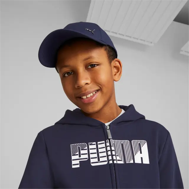 Puma Kids Metal Cat Logo Cap Μπλε Σκούρο 024549-02 (Puma) - One Size 3