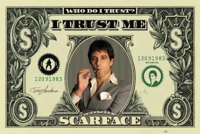 Αφίσα Scarface I Trust Me 61x91,5εκ - PP30686