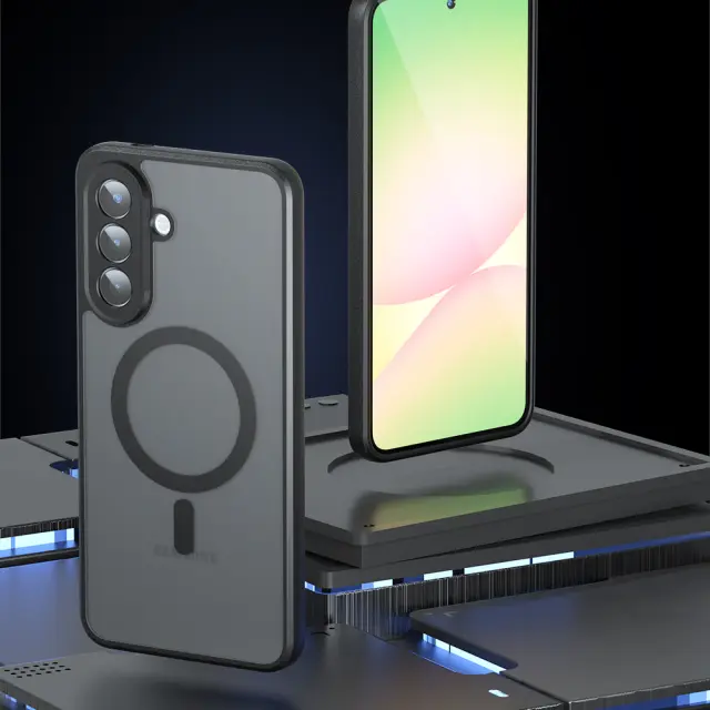 Techsuit® PureFrost MagSafe για Galaxy A57 5G -Frosted Black 3