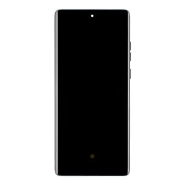 Motorola Edge 50 Fusion LCD Display + Touch Unit + Front Cover Forest Blue (Service Pack)