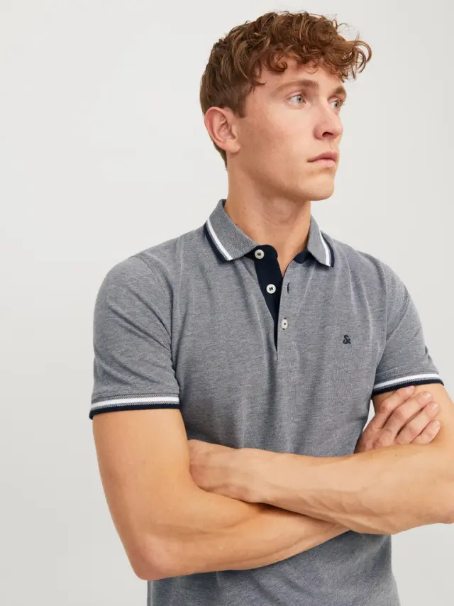 JJEPAULOS POLO SS NOOS Blue Depths 3