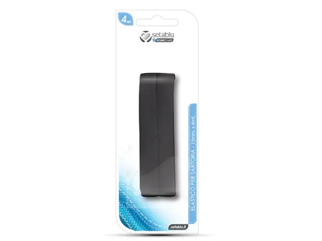 Setablu Μαύρο Λάστιχο Για Ράψιμο 15mm x 4m