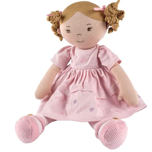 BONIKKA ΥΦΑΣΜΑΤΙΝΗ ΠΑΙΔΙΚΗ ΚΟΥΚΛΑ AMELIA 42 CM