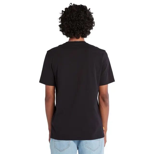 TIMBERLAND SS LOGO GRAPHIC TEE ΜΠΛΟΥΖΑ ΑΝΔΡΙΚΗ BLACK 2