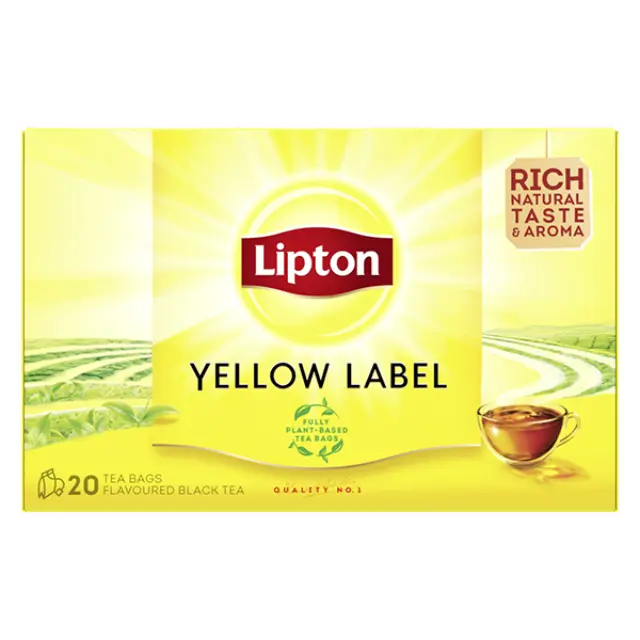 Lipton Μαύρο Τσάι 20 Φακελάκια 30gr