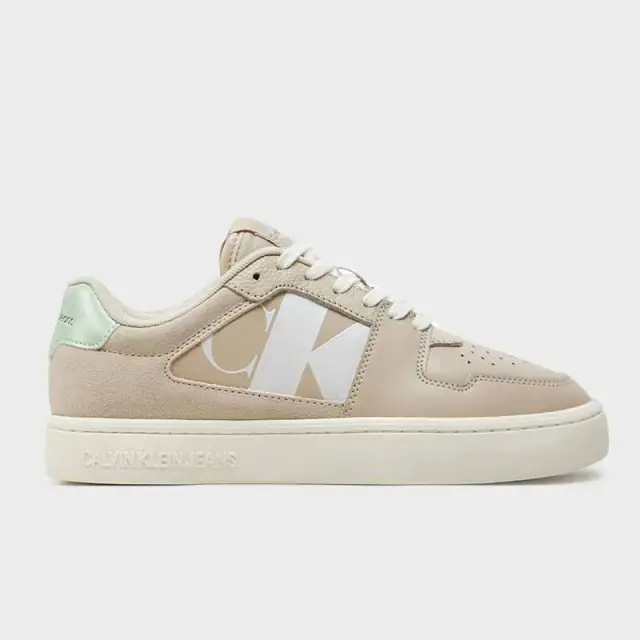 Calvin Klein - Γυναικεία Sneakers Classic Cupsole Low Nbs YW0YW001520-02U Μπεζ - 41