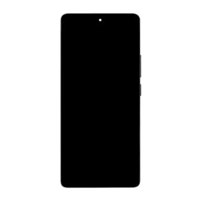LCD Display + Touch Unit + Front Cover for Xiaomi Redmi Note 14 Pro 4G Midnight Black