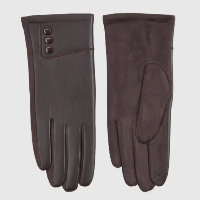 Γάντια Verde 02-0000853 Καφέ - ONESIZE