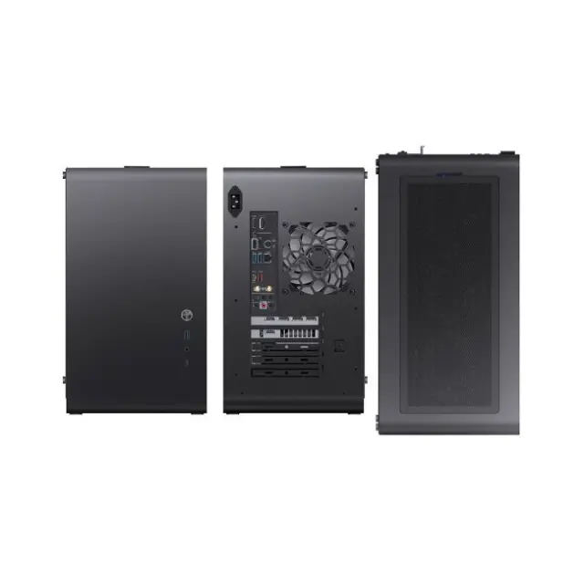 Jonsbo PC Case U4 Mini Tempered Glass Mini Tower Black (U4 MINI BLACK) 3