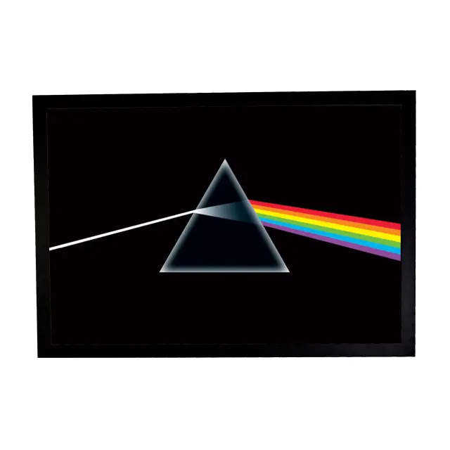 Αφίσα Pyramid Pink FLoyd 61x91,5εκ Κορνίζα Ξύλινη Χρώμα Μαύρο Με Ακρυλικό Τζάμι Άθραυστο K1041-69