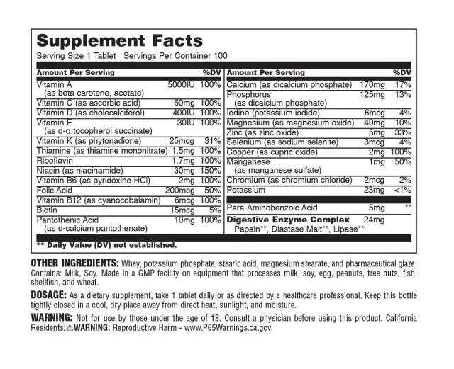 Universal Nutrition Daily Formula 2