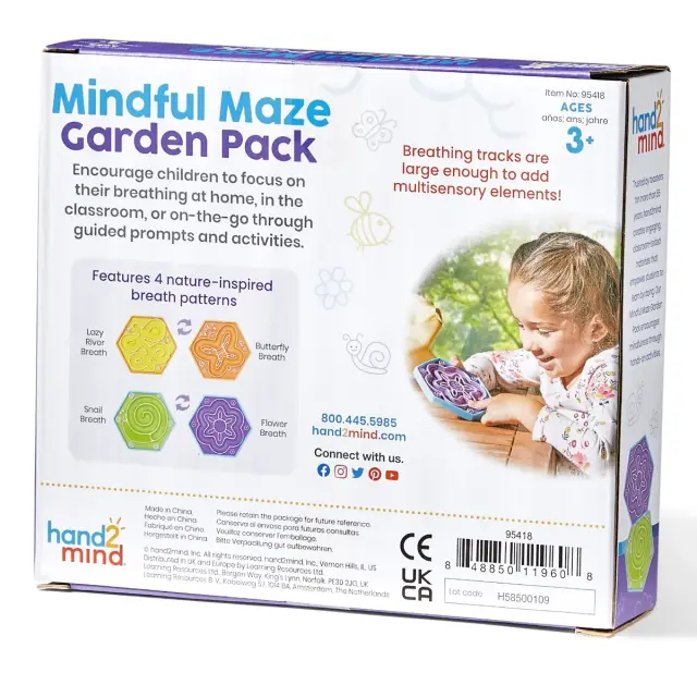 hand2mind Λαβύρινθος Ενσυνειδητότητας Garden Pack (3+ ετών) 95418 2