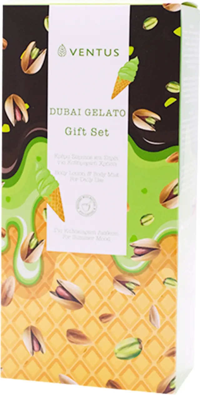 Ventus Gelato Gift Set Body Lotion 250ml + Body Mist 100ml