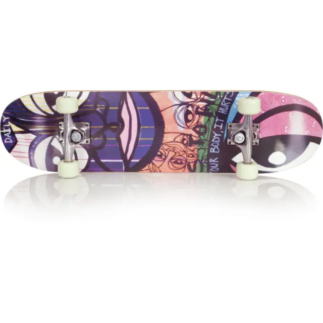Τροχοσανίδα Skateboard AMILA Skatebird+ Tiki (48943) 2