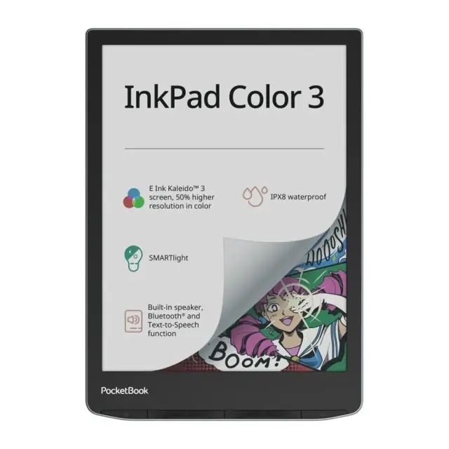 PocketBook E-Book Reader 743 InkPad Color 3 Black (PB743K3-1-WW)