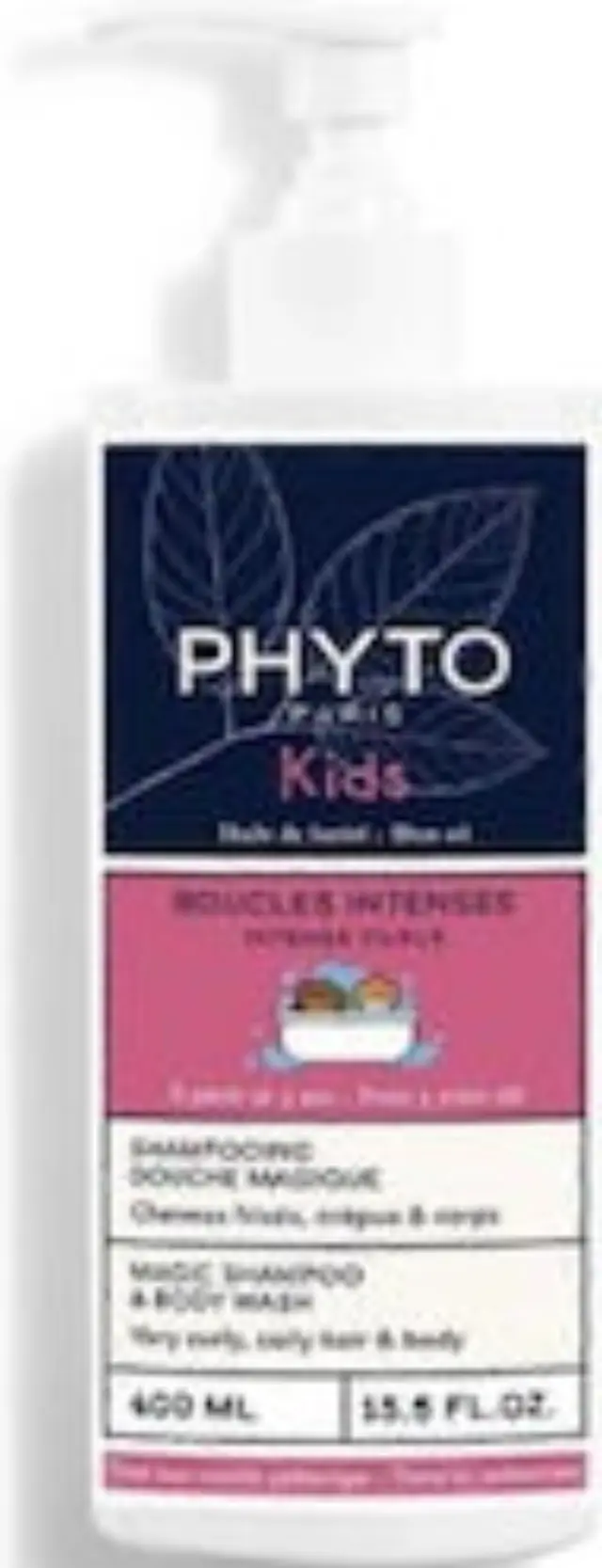 Phyto Kids Boucles Intense Curls Magic Shampoo & Body Wash-Παιδικό Σαμπουάν για πολύ σγουρά μαλλιά & Αφρόλουτρο 400ml