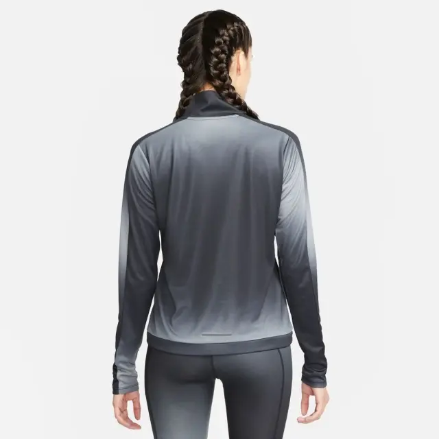 Nike Dri-FIT Swoosh 1/4-Zip Running Top (DX0956-010) - Μαύρο 2