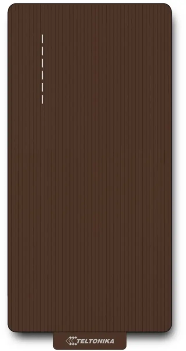 Teltonika TeltoCharge EVC2 front plastic panel, brown
