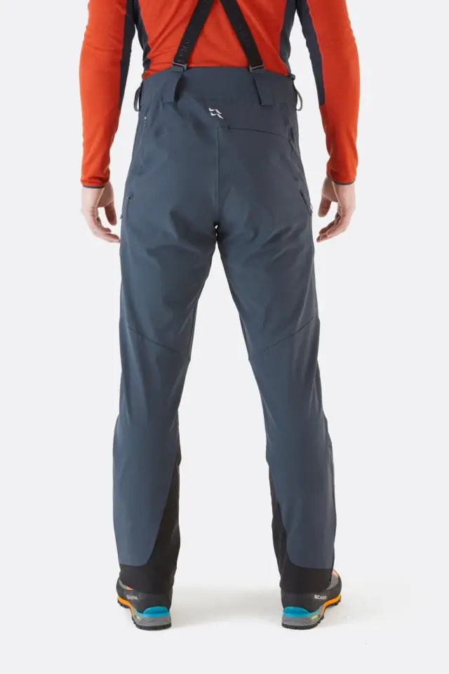 Rab Ascendor Alpine Pant Ebony Soft-shell Παντελόνι Σκι-Χειμερινού Βουνού - X Large 3