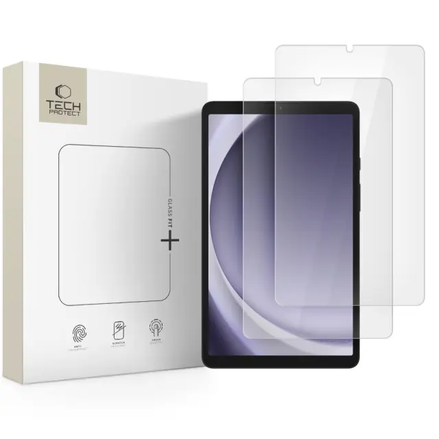 Tech-protect Glass Fit+ 2-pack Galaxy Tab A9 / A11 8.7 Clear