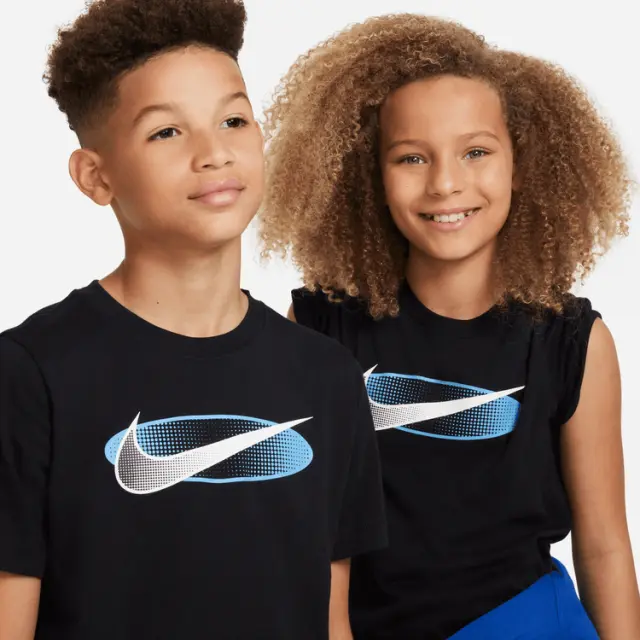 Nike Sportswear Core Brandmark 2 Παιδικό T-Shirt DX9523-010 - S-130cm 3