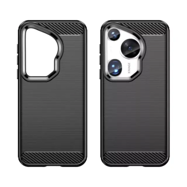 Techsuit - Carbon Silicone - Huawei Pura 70 Ultra - Black