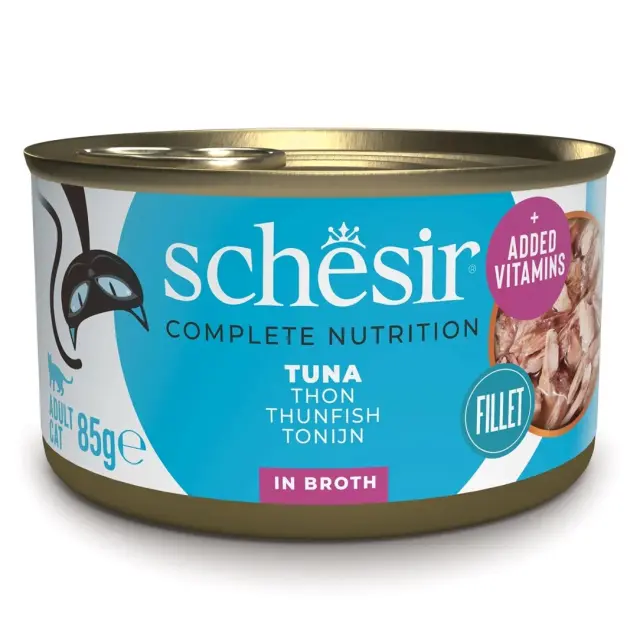 SCHESIR in cooking water Tuna - wet cat food - 85 g