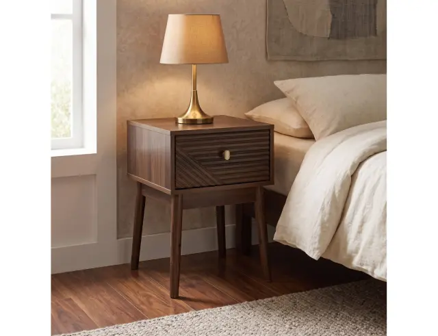 Κομοδίνο Tiffany Home Deco Factory με διαστάσεις 40x40x55cm HD0559
