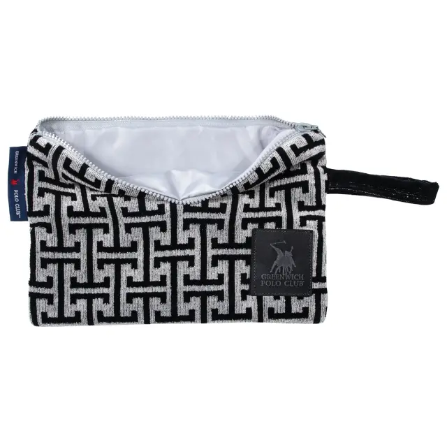 Νεσεσέρ Θαλάσσης 22x30 Essential Greenwich Polo Club 4005 Grey-Black 100% βαμβακερό 2
