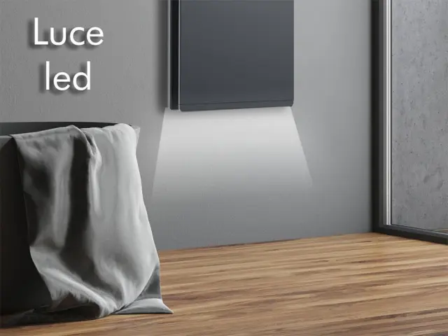 Radialight Icon WiFi 1500 Watt Ανθρακί - Κάθετο Ψηφιακό Σώμα Θέρμανσης 3