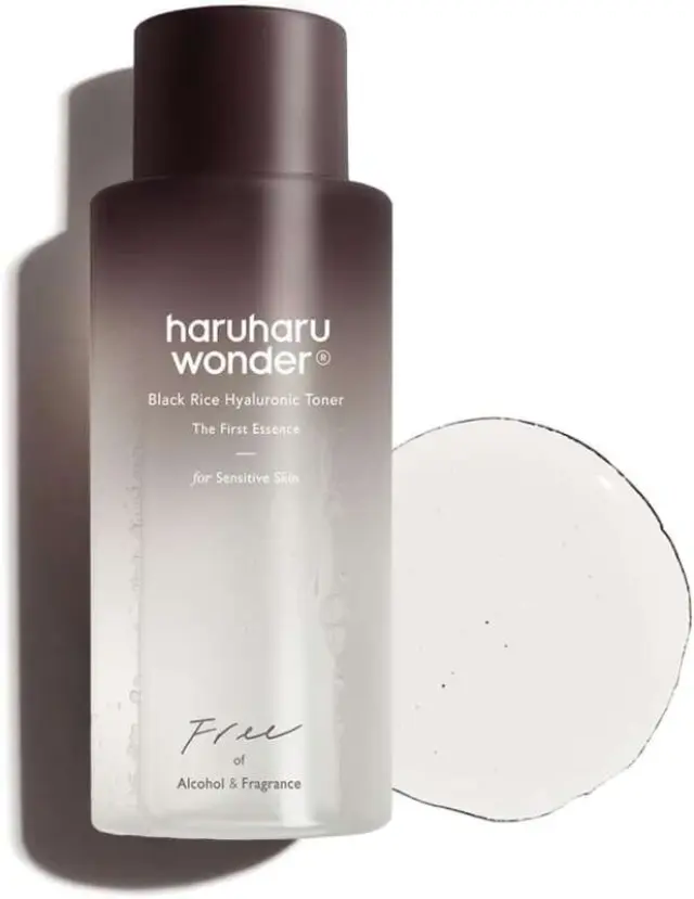 Haruharu Wonder Black Rice Hyaluronic Toner For Sensitive Skin – Alcohol + Fragrance Free 300ml