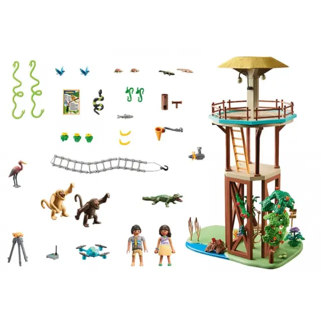 Playmobil Wiltopia: Παρατηρητήριο με Πυξίδα (71008) 2