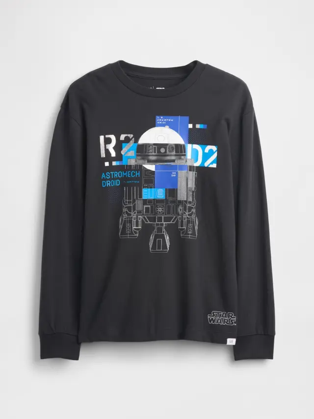 Παιδική Star Wars Relaxed Graphic Μπλούζα Black - XS