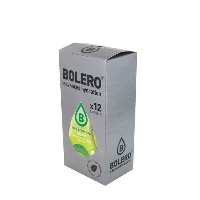 Bolero Iced Green Tea Mix Original, 12 x 3 g