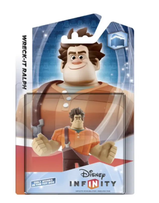 Disney Infinity Character - Wreck- It- Ralph - Video Game Toy CRD 48066
