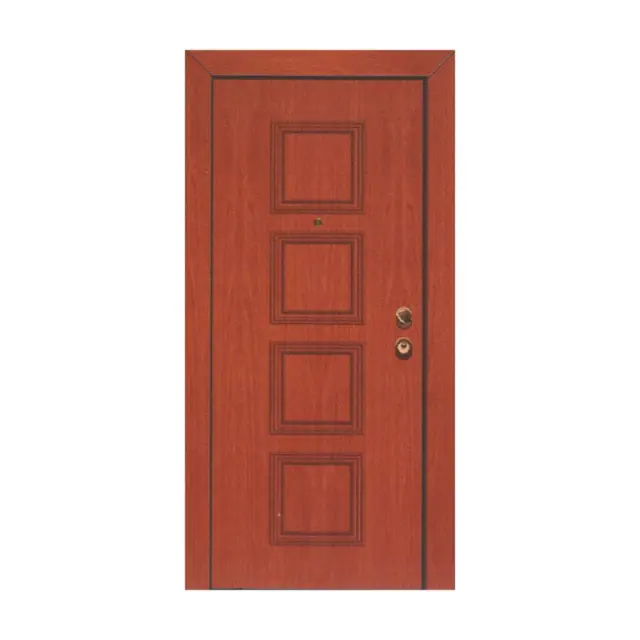 Θωρακισμένη πόρτα PVC K516 Κατασκευαστική