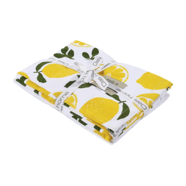 Πετσέτες Κουζίνας Σετ 2 Τεμ 40Χ65 Cotton Das Home 0638 Πολύχρωμο