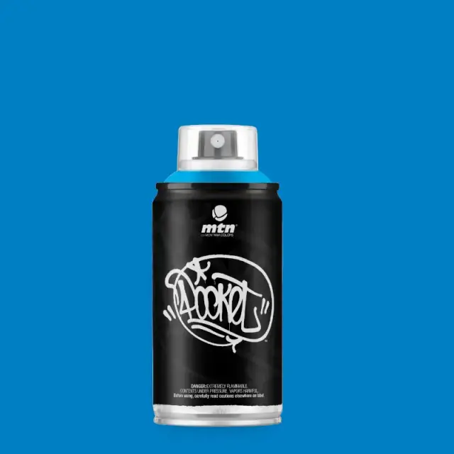 MTN Pocket Spray Paint 150ml Electric Blue (PRV-30)