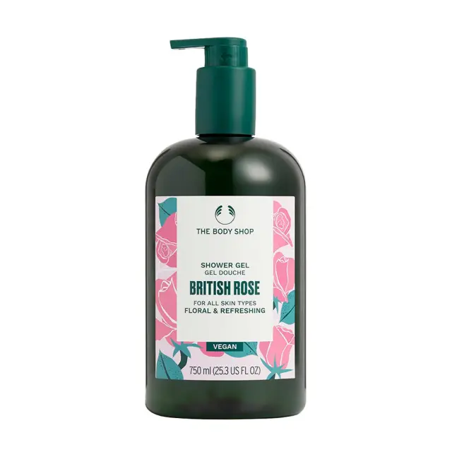 The Body Shop British Rose Shower Gel 750 ml