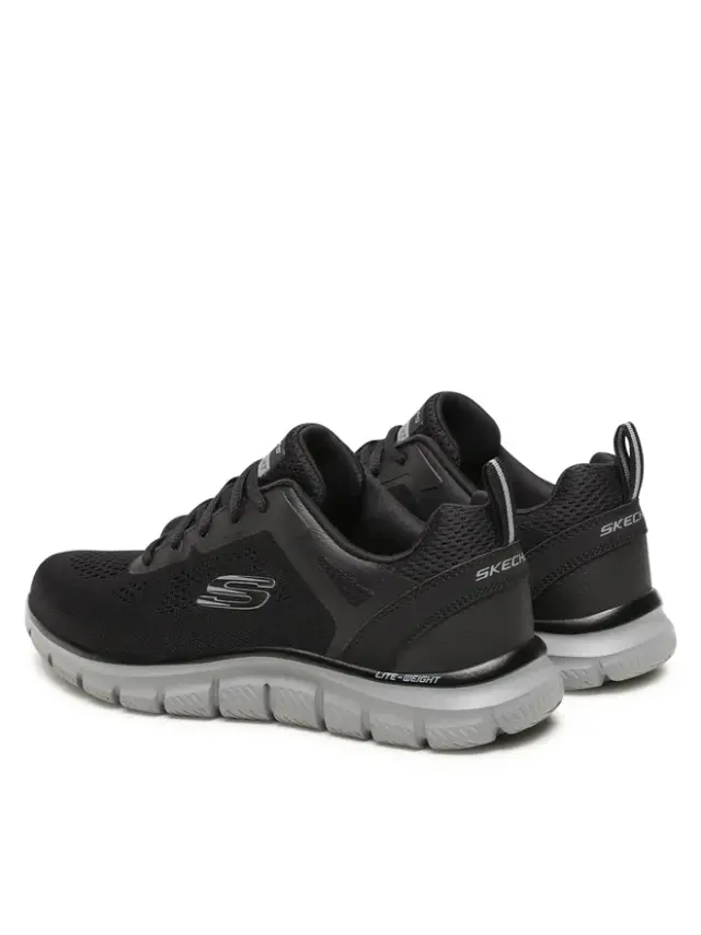 SkechersTrack Broader Ανδρικά Sneakers Μαύρα 232698-BKCC - 46 3