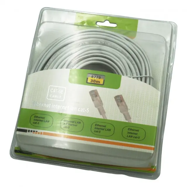 ΚΑΛΩΔΙΟ ETHERNET CAT-5E 30m TY-8779 2