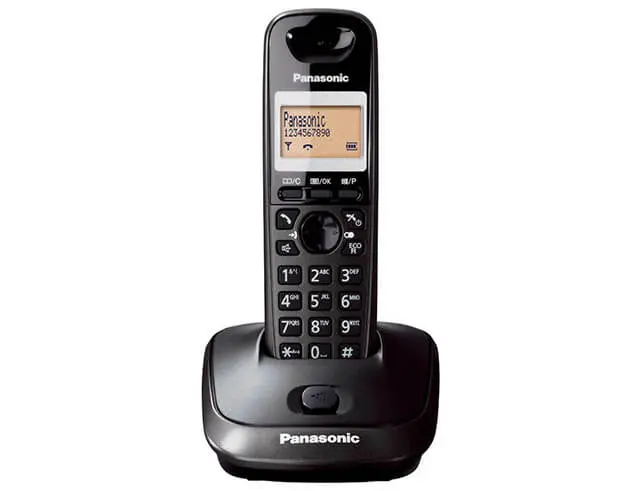 Ασύρματο Ψηφιακό Τηλέφωνο Panasonic KX-TG2511GRT Μαύρο με Αναγνώριση Κλήσεων, Ανοιχτή Συνομιλία και Λειτουργία Eco
