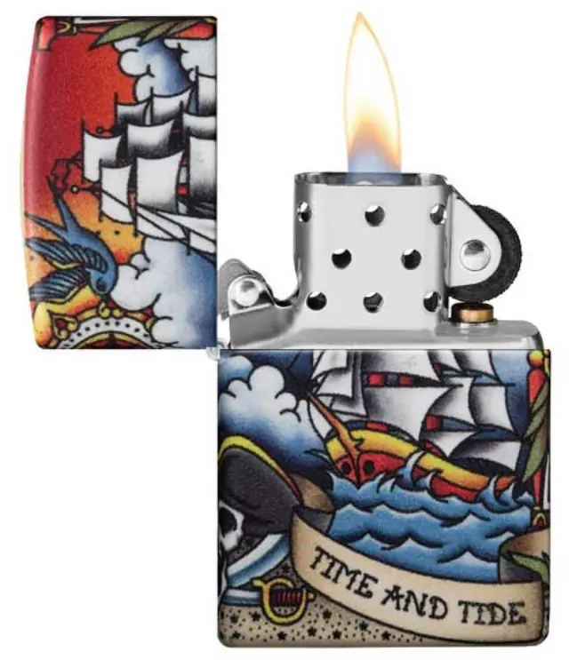ZIPPO Αναπτήρας - 49532 Nautical Tattoo Design 2