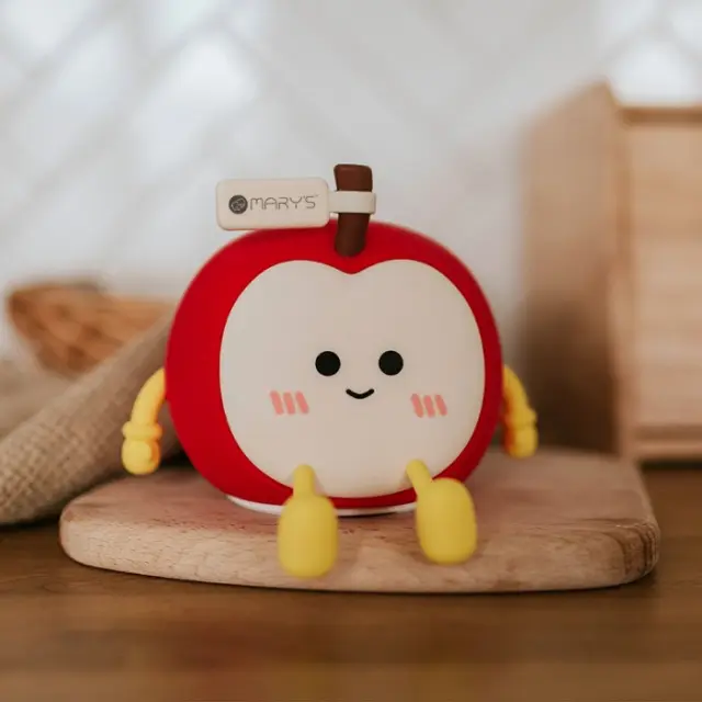 Φωτιστικό επαναφορτιζόμενο MARY S LED NIGHT LAMP APPLE-MW61095 2