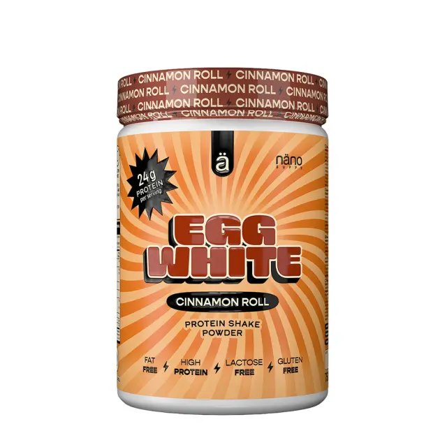 Nanosupps Egg White Protein Cinnamon Roll, 750 g