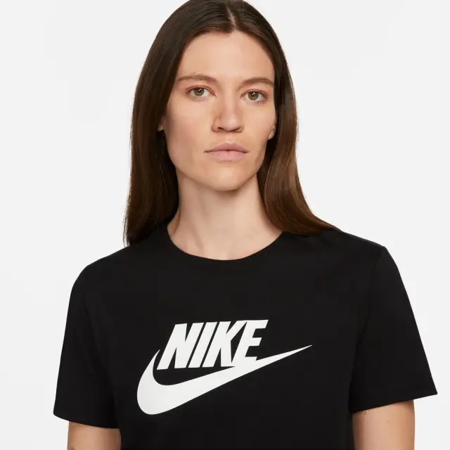 Nike Sportswear Essentials T-Shirt (DX7906-010) - Μαύρο 2