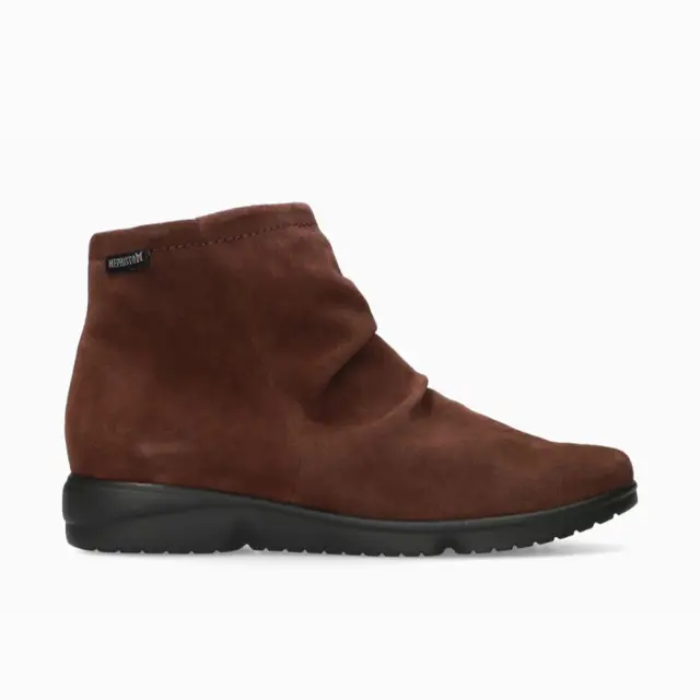 Mephisto Μποτάκια Γυναικείο δέρμα Nubuck Μπορντώ MEP/REZIA CHESTNUT - 42