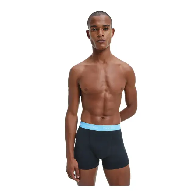Calvin Klein Ανδρικό Boxer Μακρύ - Τριπλό Πακέτο, Χρώμα Black GBG - S 2
