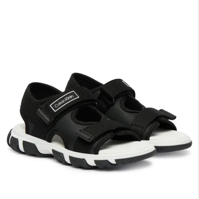Παιδικά Πέδιλα Calvin Klein Αγόρι V1B2-83321-1564999 Μαύρα (20-29) Μαύρο - 20 2